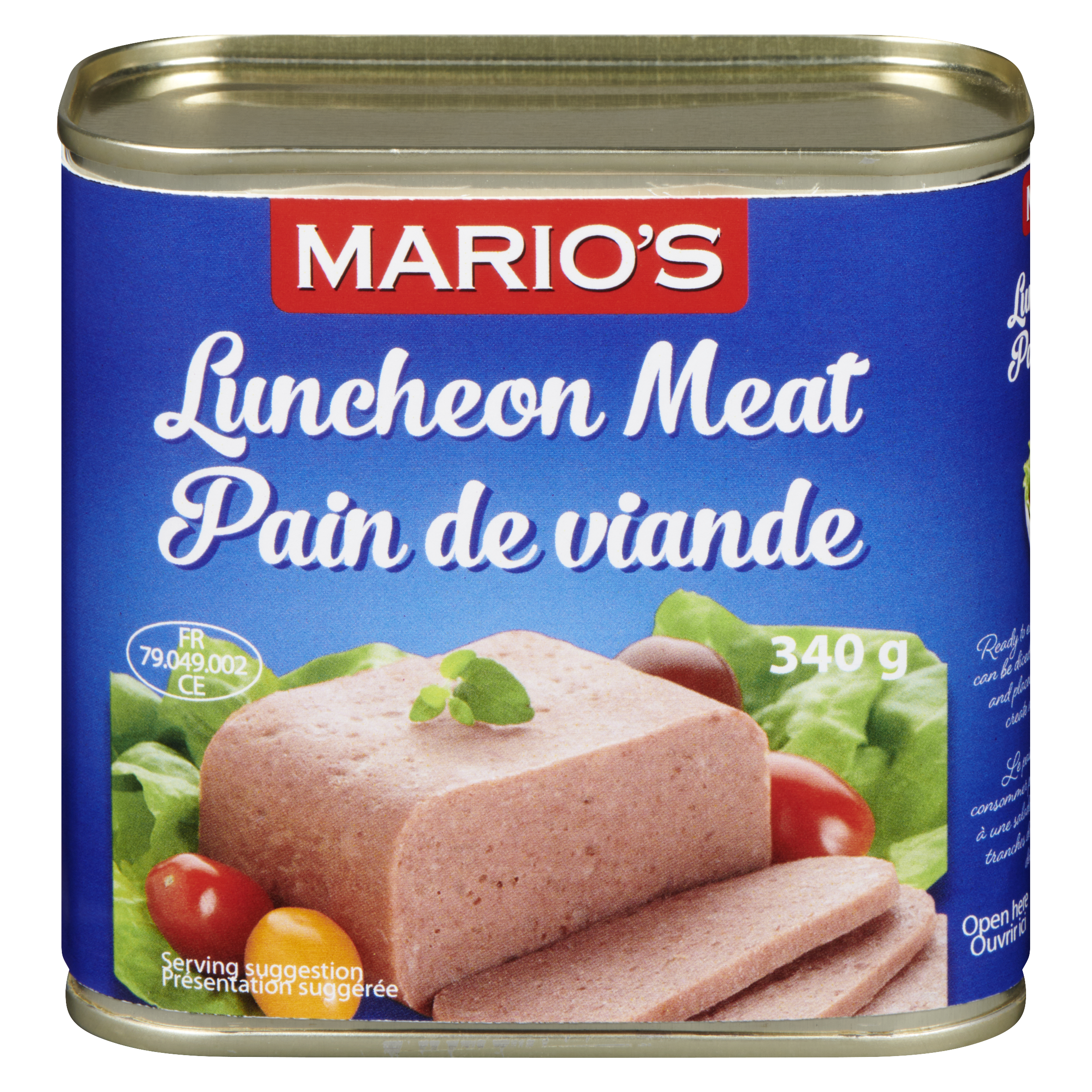 MARIO'S LUNCHEON MEAT